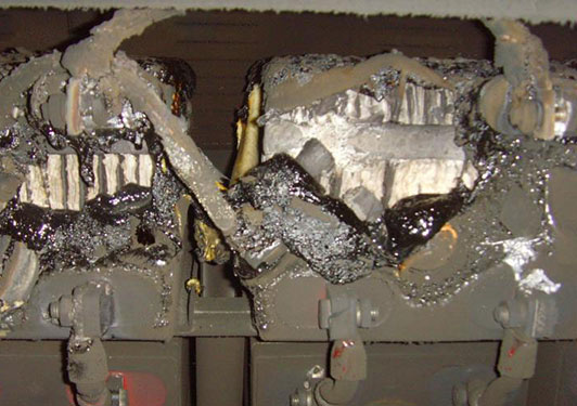 蓄電池故障監測