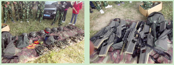 鈺鑫電氣在保定郊區舉辦真人CS大賽(1)