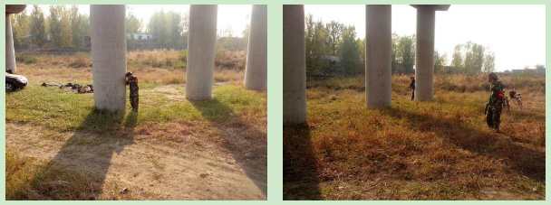 鈺鑫電氣在保定郊區舉辦真人CS大賽(2)